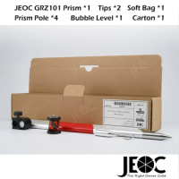 JEOC GRZ101, New 360 Degree Mini Prism for Leica ATR Total-station Accessories Topography Surveying Swiss Type
