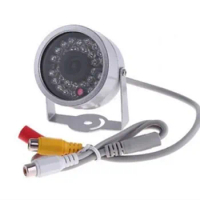 30 Led small Wire CAM Mini CCTV Home Surveillance Security Waterproof Audio Wire Camera aluminium housing