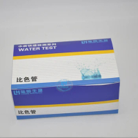 Hexavalent chromium kit rapid detection test tube test kit industrial waste water determination chromium ion colorimetric tube