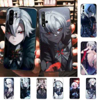 Genshin Arlecchino Phone Case Soft Silicone Case For Huawei p 30lite p30 20pro p40lite P30 Capa