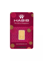 HABIB HABIB 2.5g 999.9 Gold Bar - Accredited by London Bullion Market Association (LBMA)