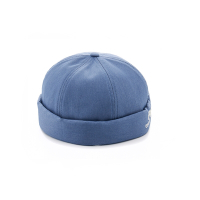 FILA 復古極簡圓頂水兵帽-藍色 HTY-1107-BU