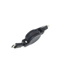 Retractable Micro USB Data Sync Charger Cable for Motorola Droid Aura Cliq Cliq Mb200 Q9 V9 Droid X Mb810 Atrix 4G Mb860 V750