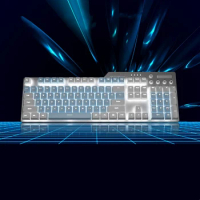 AJAZZ AK35i Wired Mechanical Keyboard 104 keys White Backlight Hot Swap Gaming office Keyboard