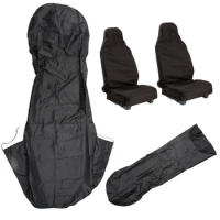 50 pairs Front Universal Waterproof Nylon Car Van Auto Vehicle Seat Cover Protector