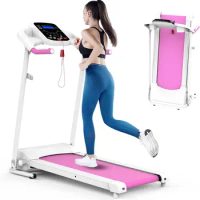 FYC Foldable Treadmills for Home, Electric Running Machine for Home Gym, Walking Running Exercise Treadmill with LED Display