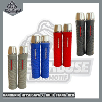 HANDGRIP HITSUGAYA PLUS JALU STANG PCX CHROME BANDUL STANG PCX CHROME BEAT VARIO OLD PCX SCOOPY MIO 
