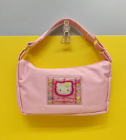 【震撼精品百貨】Hello Kitty 凱蒂貓 kitty 手提袋/收納袋-粉鬱金香#93147 震撼日式精品百貨