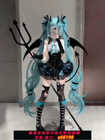 【台灣公司 可開發票】初音cos服小浣熊聯動MIKU小惡魔cosplay二次元服裝女初音未來全套