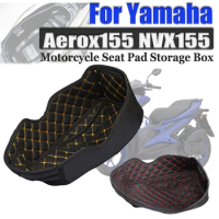 Motorcycle Rear Trunk Cargo Liner Protector Seat Bucket Pad Storage Box Mat For Yamaha NVX155 AEROX155 NVX AEROX 155 Accessories