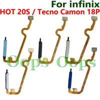 Kabel Fleksibel Butang Kuasa, Untuk Infinix HOT 20S X6827 / Tecno Camon 18P CH7N CH7, Suis Hidup / M