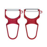 【VICTORINOX 瑞士維氏】RAPID削皮器 直刃 6.0930.1(刨刀 刨絲 廚具 削皮刀)