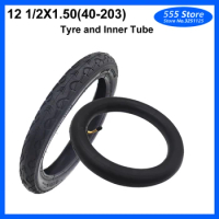 High Quality (40-203) 12 1/2x1.50 Inner Tube Outer Tyre for 12 Inch Wheelchair Electric Bike Tire Parts