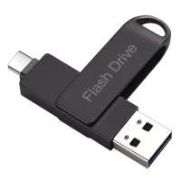 ศัพท์มือถือ U Disk Type-C/ USB3.0 2-In-1 Metal Dual-Use คอมพิวเตอร์ความเร็วสูง Otg USB สำหรับคอมพิวเตอร์ Android 32GB