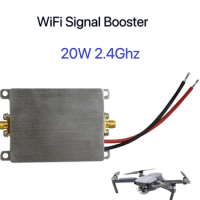 EDUP WiFi Booster Unidirectional 20W 2.4Ghz High Power Wireless WiFi Signal Booster WiFi Amplifier Extender Drone Amplifier