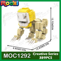 MOC1292 389PCS Anime Series Jaw Titan Building Blocks Creative Attack On Titan Character Model DIY Assembly Bricks Toys For Kids
