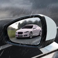 HOT Car Rainproof Clear Film Rearview Mirror Protective Accessories For Peugeot 106 107 205 206 207 208 306 307 308 309 405 406