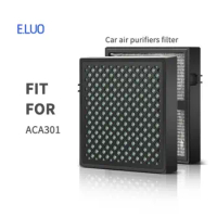 Replacement For Philips Car Air Purifier Filter ACA301 HEPA and Activated Carbon Composite Filter 119*110*20mm