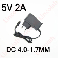 5V 2A 4.0*1.7mm Charger Power Adapter for Android TV Box A95X Mecool Km9 for Sony PSP 1000 2000 3000 for Xiaomi mibox 3S 3c 4 4c