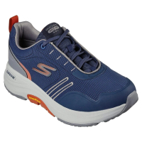 SKECHERS Go Walk Outdoor 男 健走鞋 戶外 郊山 防潑水 緩震 深藍(216423NVY)