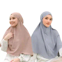 JILBAB BERGO CRINKLE AIRFLOW / BERGO MARYAM CRINKLE AIRFLOW Nyaman Panjang Muslim Instan Kerudung Kh