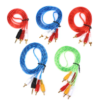 Audio Sound AV Cable 2in13in13in3 1.5mm Set-top box Plug telefon komputer Power amplifier Speaker Bo