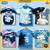 JERSI CINNAMOROLL LENGAN PENDEK T-SHIRT ANIMASI JERSEY CINNAMOROLL JERSEY ANIMATION T SHIRT SHORT SL