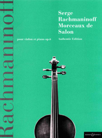 【學興書局】Rachmaninoff 拉赫曼尼諾夫 Morceaux de Salon, Op. 6 鋼琴/小提琴