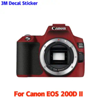 EOS 200D II Anti-Scratch Camera Sticker Protective Film Body Protector Skin For Canon EOS 200D II