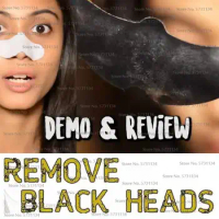 10ps Blackhead Remover Nose Skin Care Black Mask Peeling Deep Cleansing Strawberry Treatment Face Masks Sticker Clear Black Head