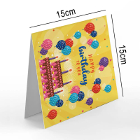 12pcs DIY Diamond Painting Greeting Card Set Festival Theme Diamond Art Handmade Cards Creative Birt