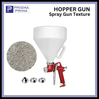 Terbaru Hopper Gun Spray Gun Cat Texture Tekstur Semen Kamprot Einhill Terlaris
