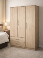 (GY 2737) Three Door wardrobe Plywood