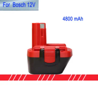 12V 4800mAh NI-MH Rechargeable Battery Suitable For Bosch Power Tool Battery Replacement