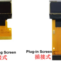 IPS 0.42 inch 16PIN White PM OLED Display Screen SSD1315 Drive IC SPI/I2C Interface 72*40