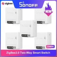 SONOFF ZBMINI Zigbee 3.0 Two-Way Smart Switch DIY APP Remote Control via eWeLink Support SmartThings Hub Alexa Google Home