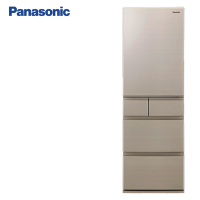Panasonic國際牌 406公升 五門變頻冰箱-NR-E417XT-N1香檳金
