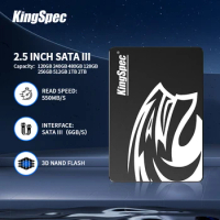 KingSpec 2.5 SATA SSD 128 256 512GB 1tb ssd Internal Solid State Hard Drive HD disk hdd for Desktop Laptop Computer Accessories