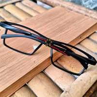 Kacamata Plus Progresif Photocromic Baca Dan Jalan Jauh Dekat Normal Add+1.25 coklat