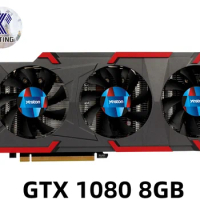 YESTON Graphics Card GTX 1080 8GB Gaming GPU GDDR5X 256bit PCI Express 3.0×16 8Pin GeForce GTX1080 8G Video card For Desktop
