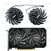 New the Cooling Fan for MSI RTX4060 4060ti VENTUS 2X BLACK OC Graphic Video Card