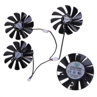87MM Cooler Fan 4Pin 12V 0.45A FY09010M12LPA VGA Fan Graphics Card Fan for GTX 980 Ti 1060 1080 1070 RX 480 580 Cooler