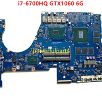for HP Pravillion 17-W laptop motherboard i7-6700HQ cpu+1060 6G graphic in-built DAG38DMBCC0 used working good