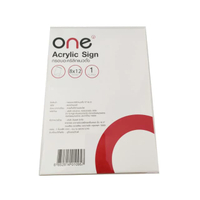 ONE กรอบอะคิลิคแนวตั้ง VT 8x12 นิ้ว