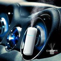 【Ideal Caroma】車用香氛機 超音波智能動態感知(超音波 極細霧化 自動間歇擴香 天然 無毒認證 禮品禮物)