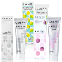Lab52 齒妍堂 藍礦淨白牙膏 110g 7天1色階 去牙漬 亮白牙膏 美白牙膏 含氟牙膏 白桃烏龍 精油植萃抗敏牙膏