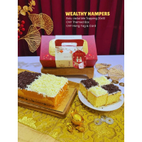 WEALTHY HAMPERS Bolu Jadul Mix Topping 20x10 Cake Lembut Homemade