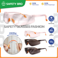 GOSAVE Kacamata Safety UV Protection Pelindung Mata Safety Glasses Anti Debu Anti Gores Untuk Kerja 