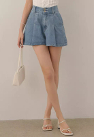 AIR SPACE Denim Shorts