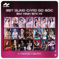 Photocard Em Xinh Say Hi, Set Blind Phottocard EXSH Combo 7-9 Card Tự Chọn/Ngẫu Nhiên - Hekara Cloth